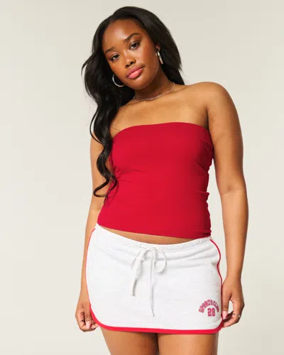 Hollister Taylor Tube Top In Red