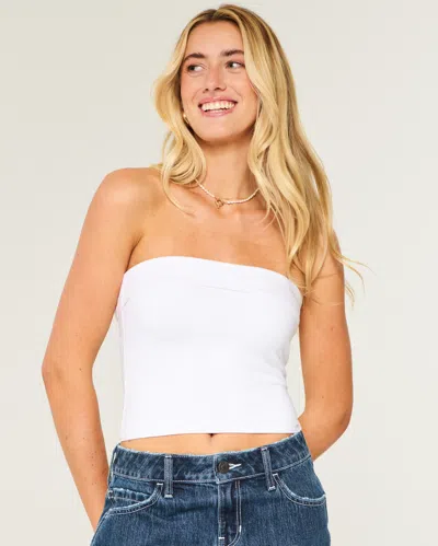 Hollister Taylor Tube Top In White