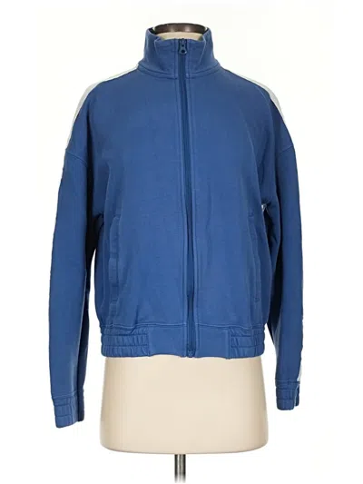 Pre-owned Hollister Track Jacket In Blue