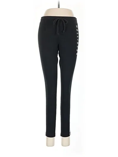 Pre-owned Hollister Track Pants In Black