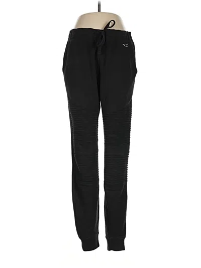 Pre-owned Hollister Track Pants In Black