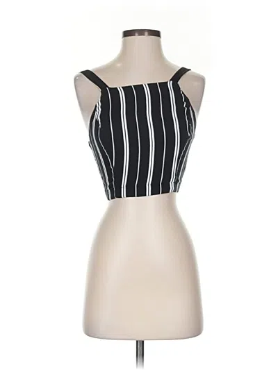 Pre-owned Hollister Tube Top Black Strapless Neckline Tops