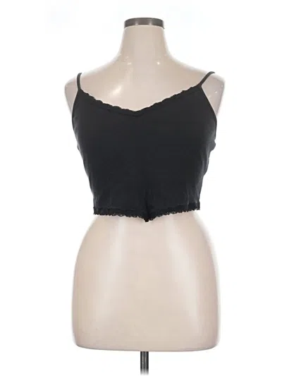 Pre-owned Hollister Tube Top Black Strapless Neckline Tops