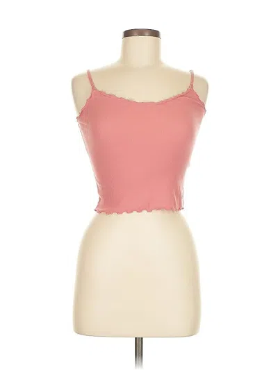 Pre-owned Hollister Tube Top Pink Sweetheart Neckline Tops