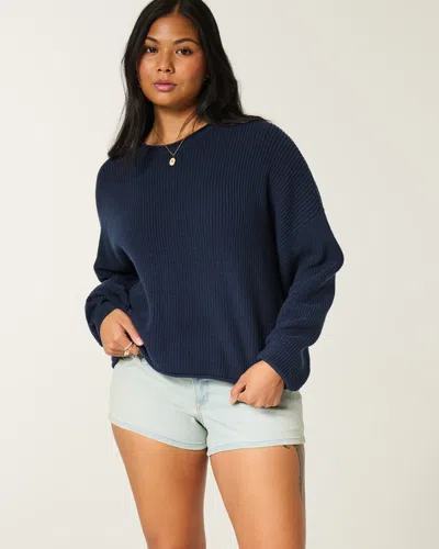 Hollister Ultra Low-rise Light Wash Denim Shortie Shorts In Pink