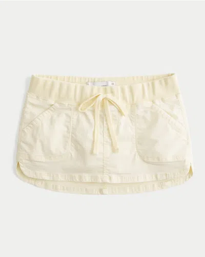 Hollister Ultra Low-rise Twill Micro Mini Skort