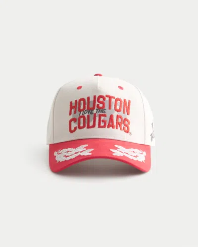 Hollister University Of Houston Cougars Graphic Baseball Hat In Multi