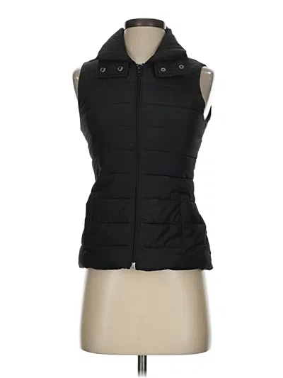 Pre-owned Hollister Vest In Black