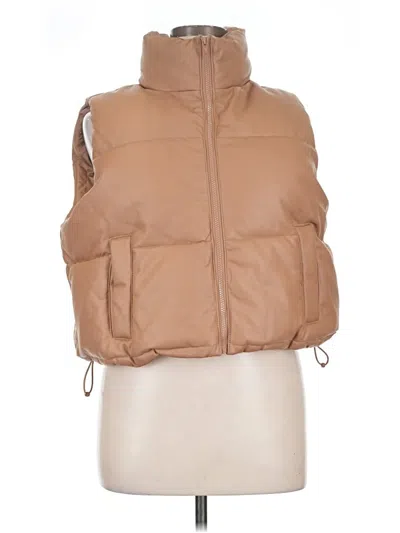 Hollister Vest In Tan