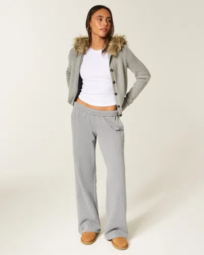 Hollister Wide-leg Sweatpants
