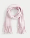 Hollister Woven Scarf In Purple