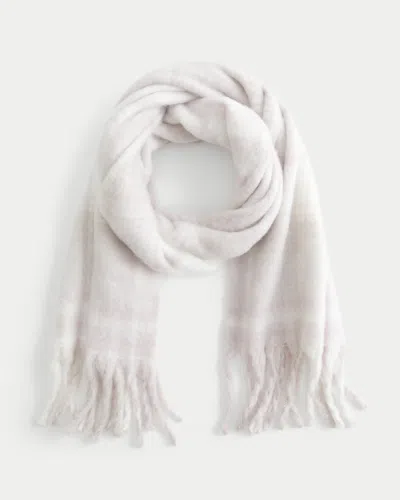 Hollister Woven Scarf In White