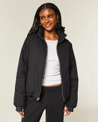 Hollister Zip-up Puffer Jacket