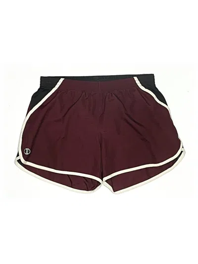 Pre-owned Holloway Athletic Shorts In Burgundy