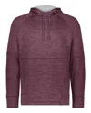 Holloway Men's All-pro Performance Fleece Hooded Sweatshirt In Multi