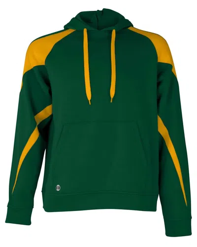 Holloway Men's Athletic Fleece Prospect Hooded Sweatshirt In Green