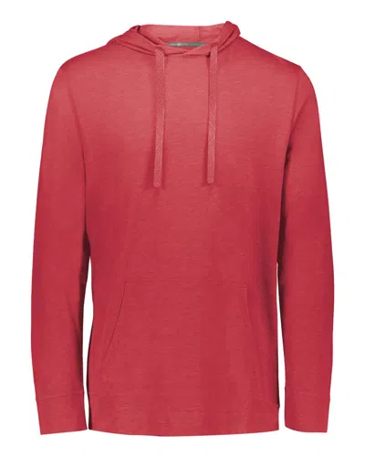 Holloway Men's Repreve Eco Hooded Sweatshirt In Red