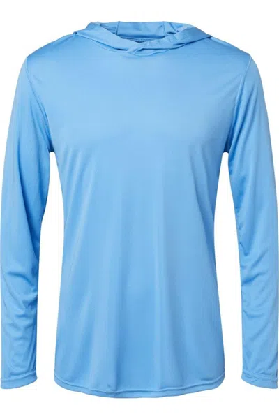 Holloway Momentum Hooded Long Sleeve T-shirt In Multi