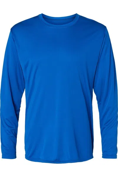 Holloway Momentum Long Sleeve T-shirt In Blue