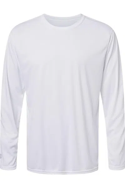 Holloway Momentum Long Sleeve T-shirt In White