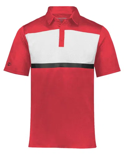 Holloway Prism Bold Polo In Red