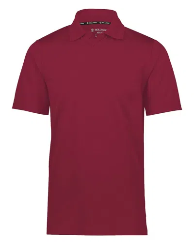 Holloway Prism Polo In Red