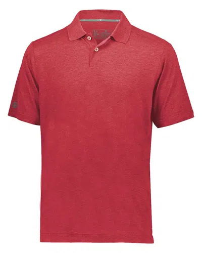 Holloway Repreve Eco Polo In Red
