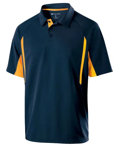 Holloway Two-tone Avenger Polo In Blue