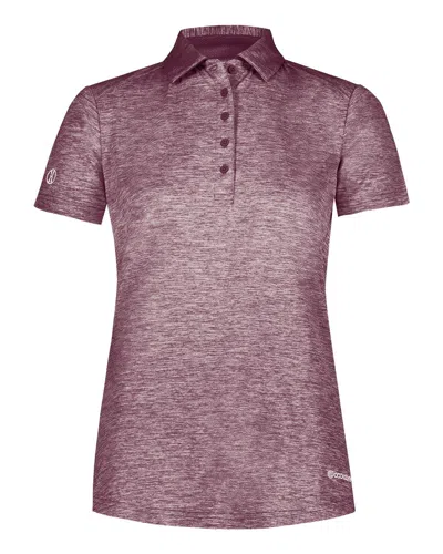 Holloway Women's Electrify Coolcore Polo In Pink