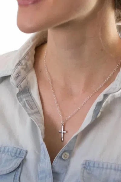 Holly Lane Jewelry Women's Giotto Chain Necklace In Silver