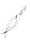 Holly Lane Jewelry Women's Ichthus Sterling Pendant In Silver In Silver