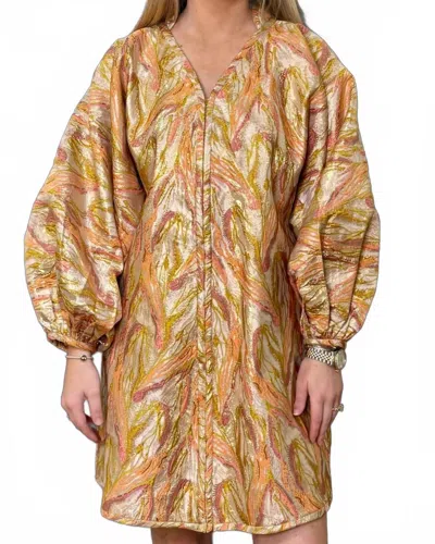 Holly Shae Design Amelia Mini Dress In Sprintz Soiree In Multi
