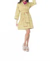 Holly Shae Design Arden Dress In Floral In Yellow
