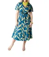 Holly Shae Design Bria Dress In Midnight Bamboo In Multi