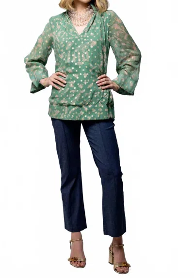 Holly Shae Design Charlie Top In Wild Flower Tiles In Multi