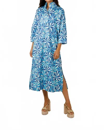 Holly Shae Design Grace Dress In Kaleidoscope Blue In Multi