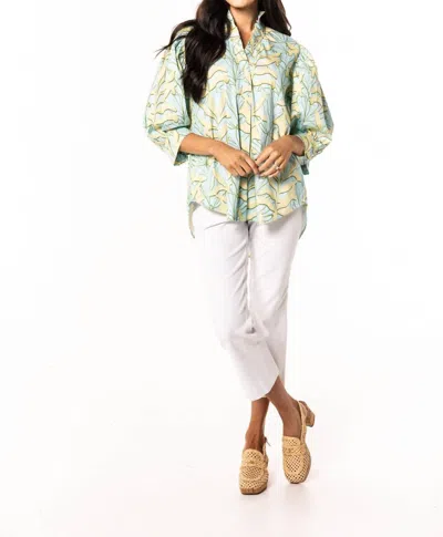 Holly Shae Design Laura Top In Growing Green