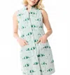 Holly Shae Design Miller Dress In Tee Time In Green