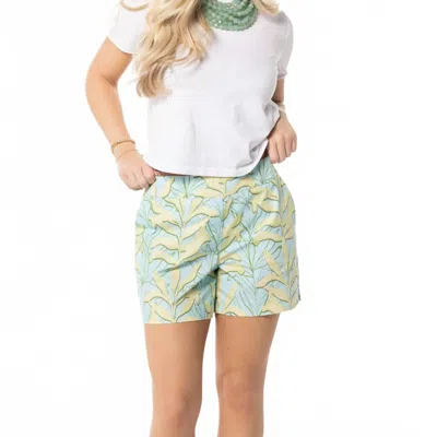Holly Shae Design Taylor Shorts In Growing Green In Multi