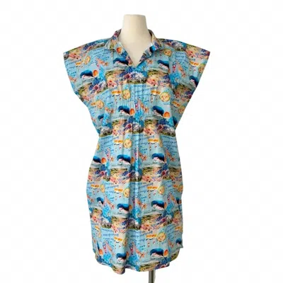 Holly Shae Design Women's Adair Caftan Dress In Italian Summer In Multi