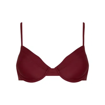 Holly Wilde Women's Red Signature Top In Vino