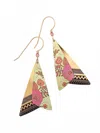 Holly Yashi Women's All A Flutter Earrings In Sage Mist In Multi