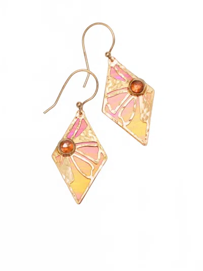 Holly Yashi Women's Drew Earrings In Sunset In Pink