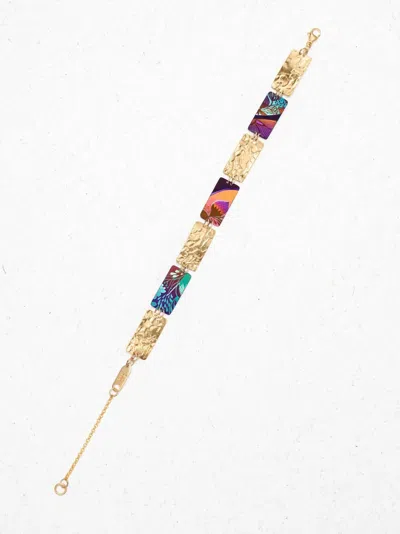 Holly Yashi Women's Lana Talisman Bracelet In Amber Wave In Multi