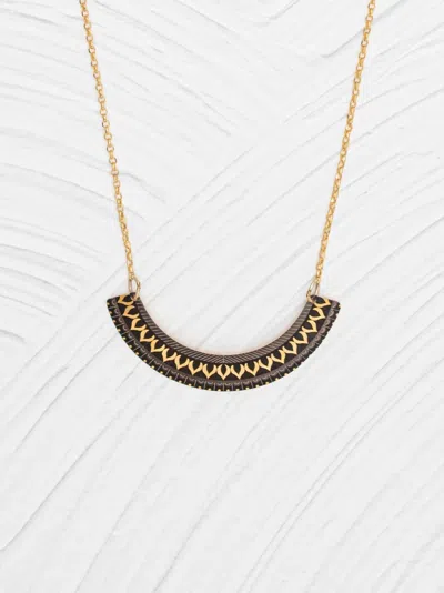 Holly Yashi Women's Willow Weave Necklace In Gold