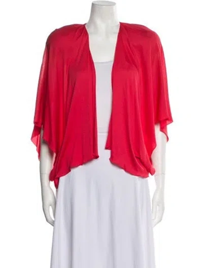 Pre-owned Holly's Harp Jacket In Red