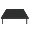 Hollywood Bed Frame 14" Adjustable Height Platform Base In Black