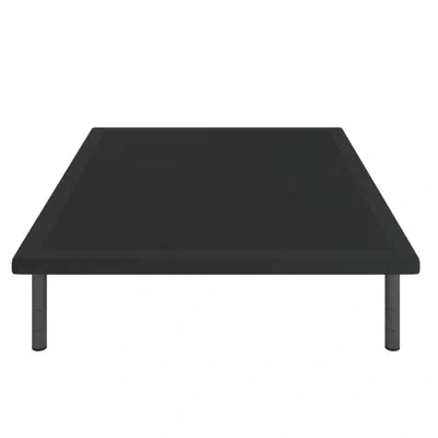 Hollywood Bed Frame 14" Adjustable Height Platform Base In Black