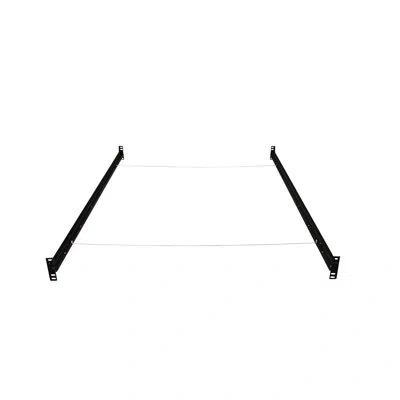Hollywood Bed Frame Bed Rails And Supports - Bolt On Bed Rails - Twin / Full In Black
