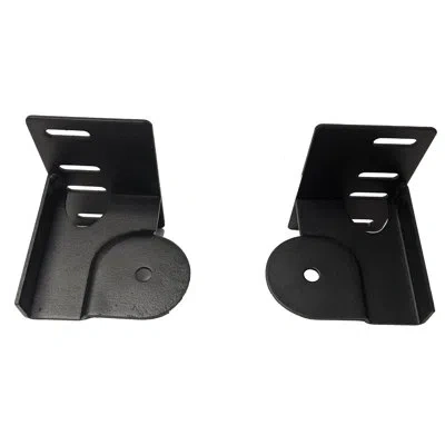 Hollywood Bed Frame Enforce Platform Bed Bolt-on Headboard/footboard Bracket In Black